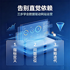 台州建站-告别直觉依赖：三步学会数据驱动网站运营